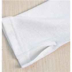 Футболка с круглым вырезом и длинными рукавами