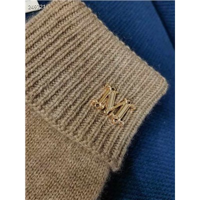 Женские длинные перчатки из 100% кашемира  МАКС МАР*А