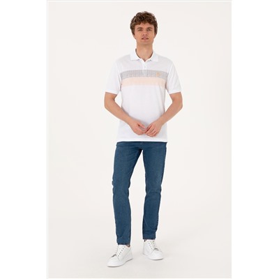 Erkek Regular Fit Haki Polo Yaka Tişört
