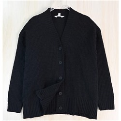 Cвободный  вязаный кардиган