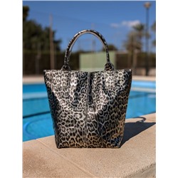 PELLE - Shopper napa print
