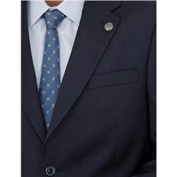 %100 Yün Lacivert Slim Fit Takım Elbise