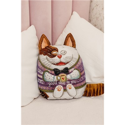 Подушка игрушка Мурзик 30*35