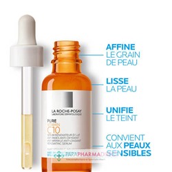 La Roche Posay Pure Vitamin C10 - Sérum Concentré 30ml