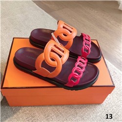 Шлепки  24 цвета ГЕРМЕ*С