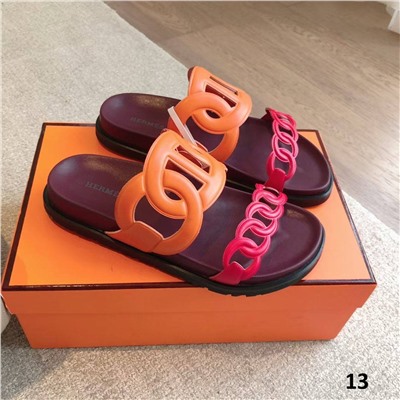 Шлепки  24 цвета ГЕРМЕ*С