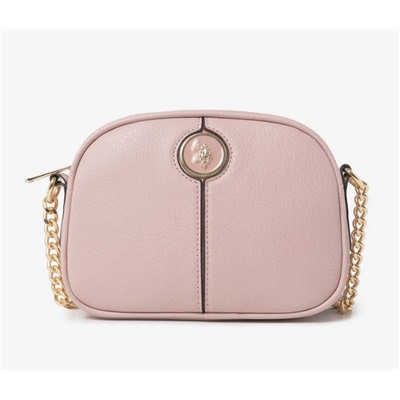 ENAMEL CHAIN CROSSBODY BAG