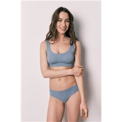 Braga culotte microfibra clean cut azul