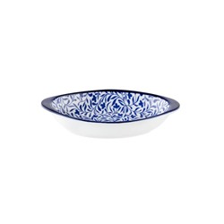 Rêve Bleu Tours New Bone China Oval Kulplu Tabak