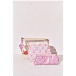 Pack 3 neceseres transparente y estampados