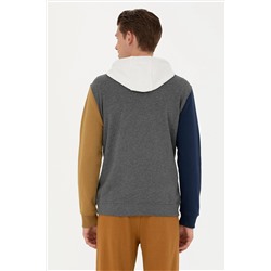 Erkek Antrasit Melanj Sweatshirt