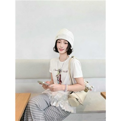 Женская футболка 2 вида ШАНЕЛ*Ь