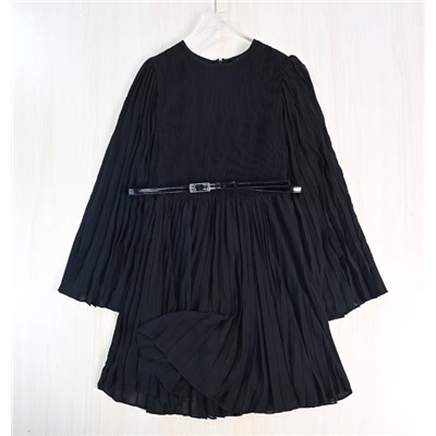 Женское элегантное плиссированное шифоновое платье