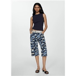 Bermudas vaqueras camuflaje