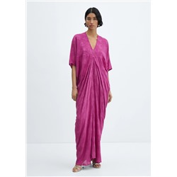 Caftán bordado floral