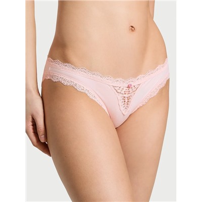 Dream Angels Lace-Trim Bikini Panty