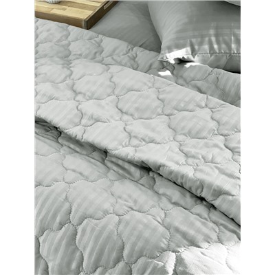 Комплект постельного белья с одеялом New Style КМ-210 серый