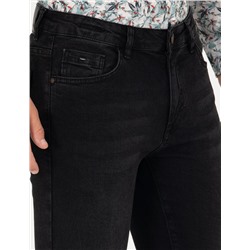 Siyah Slim Fit Jean Pantolon