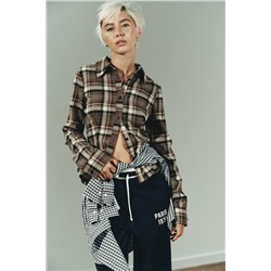 CHECKED FITTED SHIRT