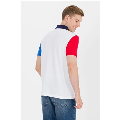 Erkek Beyaz Polo Yaka Tişört