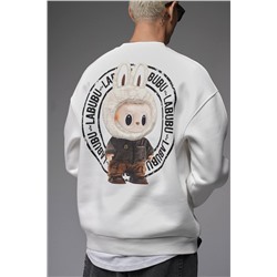 Худи  лабубу белый