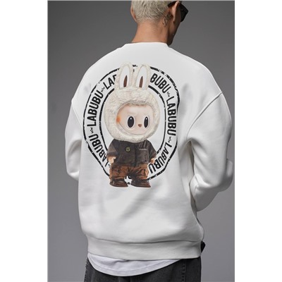 Худи  лабубу белый