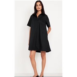 Mini Swing Shirt Dress