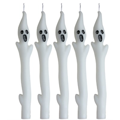 Свечка на Хэллоуин 25 см.  Набор 4 шт