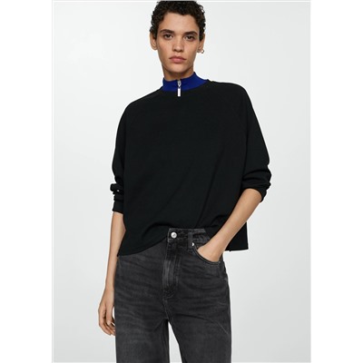 Jeans balloon tiro alto