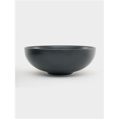 Салатник, 15.5 см, 0.5 л, чёрный, Икра