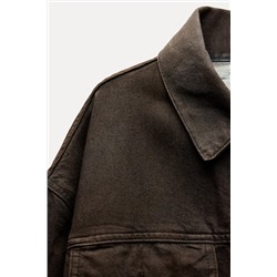 ZW COLLECTION OVERSIZE WAXED JACKET