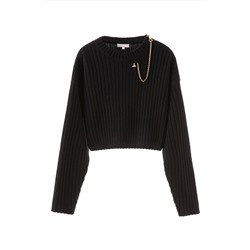 Jersey de lana Negro