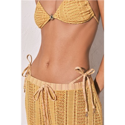 Pantalón largo crochet multicolor