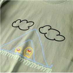 Корейские футболки с милым принтом   Экспорт