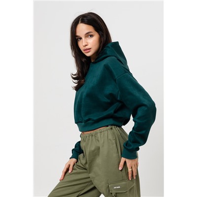 Свитшот 1 оверсайз короткий