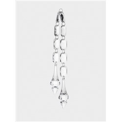 Игрушка елочная, 44 см, акрил, Бусы с кристаллами, Event