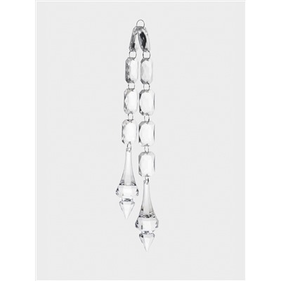 Игрушка елочная, 44 см, акрил, Бусы с кристаллами, Event