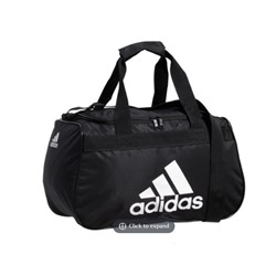 Аdidas Diablo II Hex Small Duffel Bag - Black-White