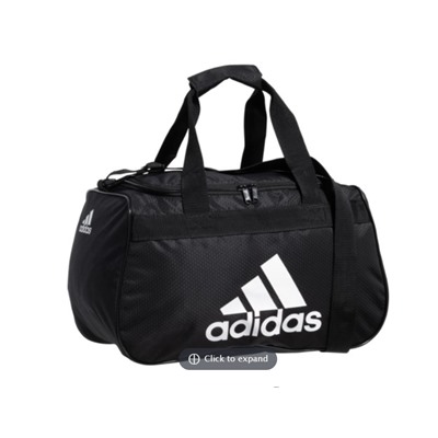 Аdidas Diablo II Hex Small Duffel Bag - Black-White