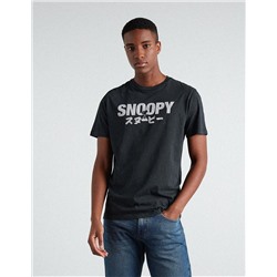 Snoopy' T-shirt, Men, Black