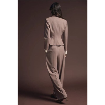 Приталенный джемпер с кружевом и широкие брюки   ЛАЙ*М