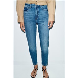 JEANS Z.01 MOM FIT TIRO ALTO RAYA PLANCHADA