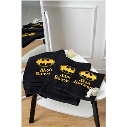 14418/6 Бэтмен полотенце махровое плотность 350гр