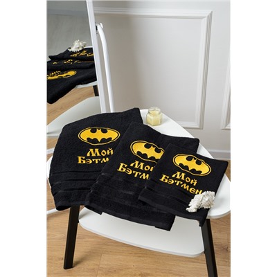 14418/6 Бэтмен полотенце махровое плотность 350гр