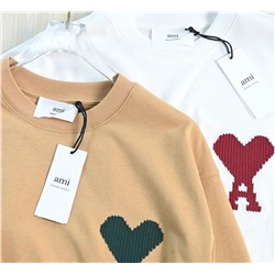 Футболка свободного кроя унисекс с вышивкой АМ*И