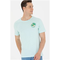 Erkek Nil Bisiklet Yaka Tişört