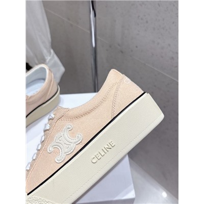 Женские повседневные кеды из парусины на высокой подошве (3 цвета) СЕЛИ*Н