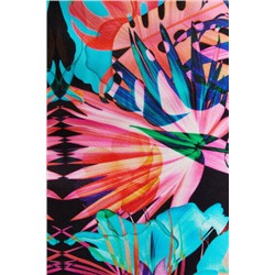 Vestido estampado arty