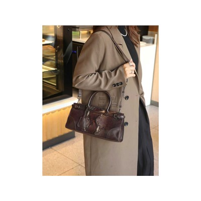 Сумка Lanotti CROCO LINE  8346/бордо(28)