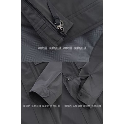 Мужская куртка ветровка из плотной водонепроницаемой саржевой ткани, экспорт  C*&*A